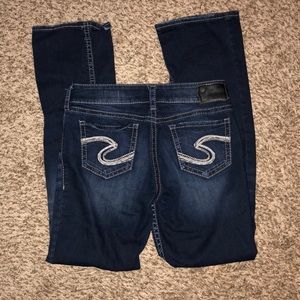 Silver Suki Jeans